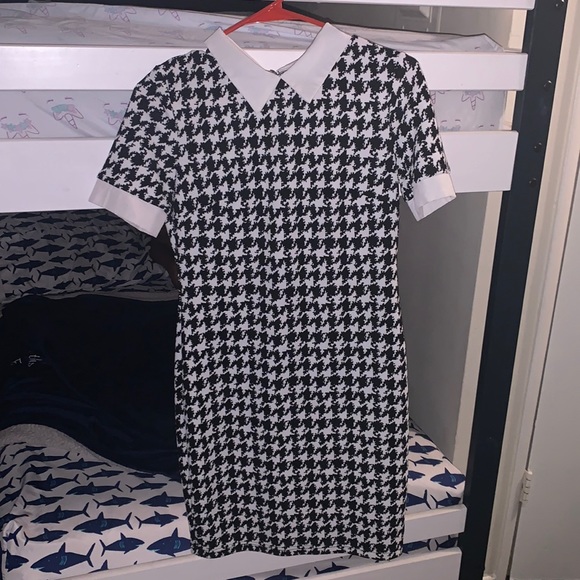 Black and white printed dress - Picture 1 of 3